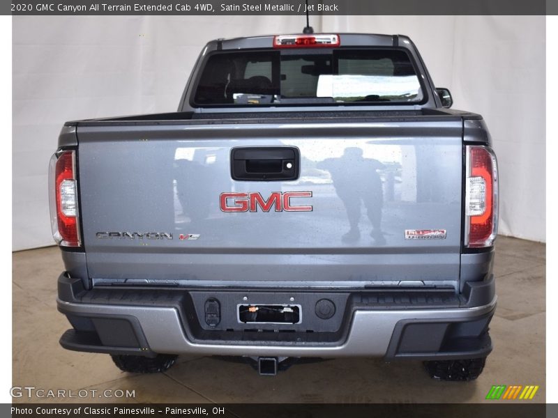 Satin Steel Metallic / Jet Black 2020 GMC Canyon All Terrain Extended Cab 4WD