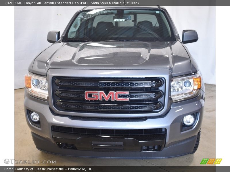 Satin Steel Metallic / Jet Black 2020 GMC Canyon All Terrain Extended Cab 4WD