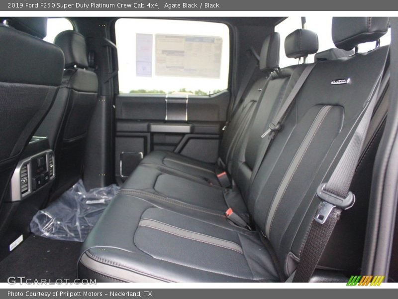 Agate Black / Black 2019 Ford F250 Super Duty Platinum Crew Cab 4x4