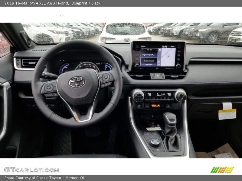 Dashboard of 2019 RAV4 XSE AWD Hybrid