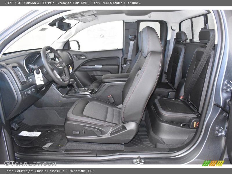  2020 Canyon All Terrain Extended Cab 4WD Jet Black Interior