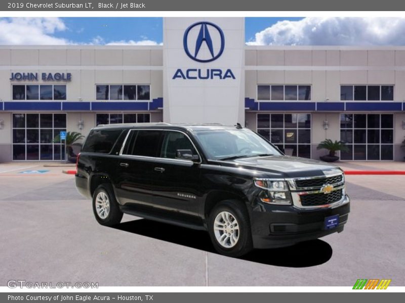 Black / Jet Black 2019 Chevrolet Suburban LT