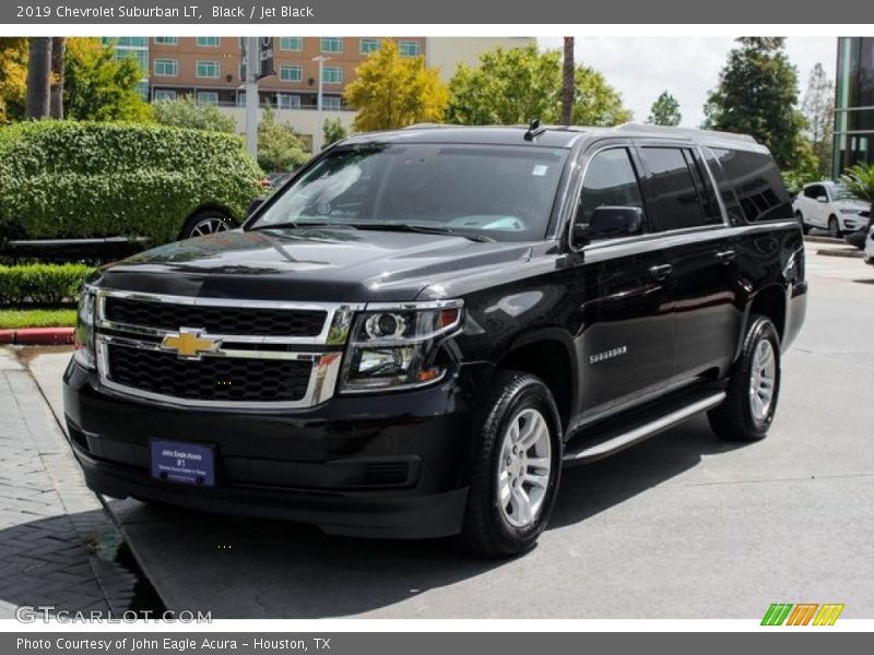 Black / Jet Black 2019 Chevrolet Suburban LT