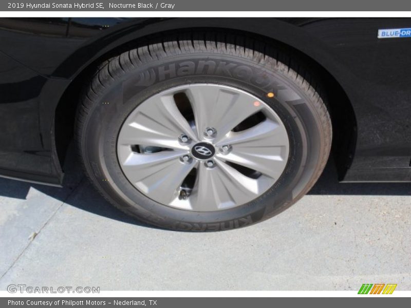 Nocturne Black / Gray 2019 Hyundai Sonata Hybrid SE