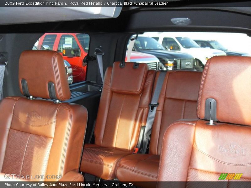 Royal Red Metallic / Charcoal Black/Chaparral Leather 2009 Ford Expedition King Ranch