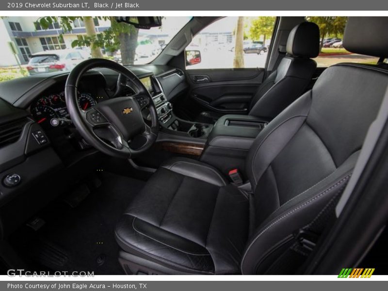 Front Seat of 2019 Suburban LT