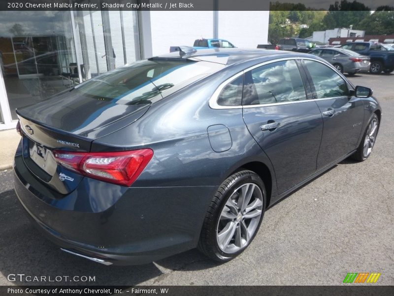 Shadow Gray Metallic / Jet Black 2020 Chevrolet Malibu Premier