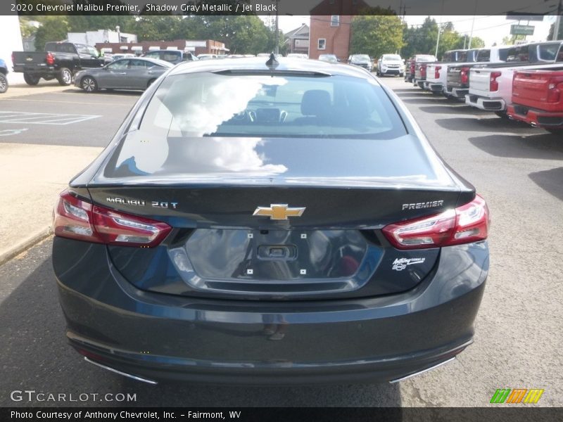 Shadow Gray Metallic / Jet Black 2020 Chevrolet Malibu Premier