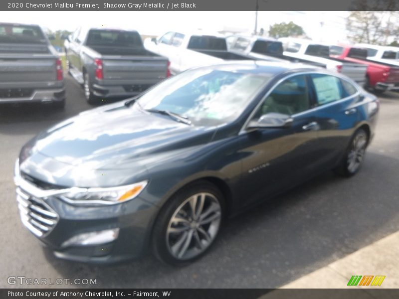 Shadow Gray Metallic / Jet Black 2020 Chevrolet Malibu Premier