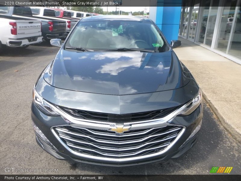 Shadow Gray Metallic / Jet Black 2020 Chevrolet Malibu Premier