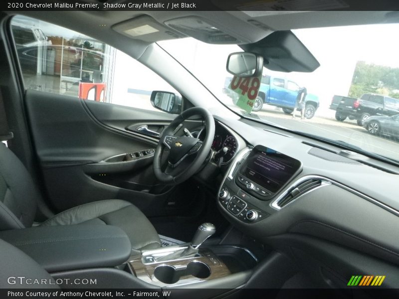Shadow Gray Metallic / Jet Black 2020 Chevrolet Malibu Premier