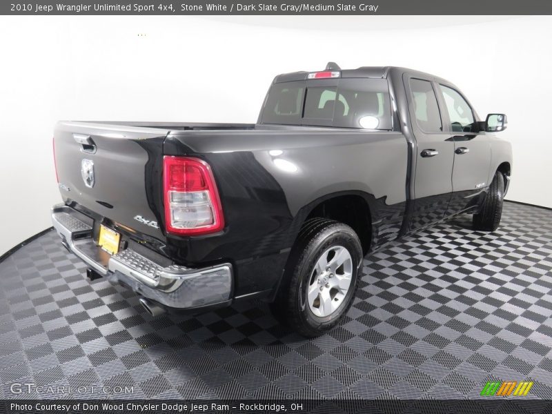 Stone White / Dark Slate Gray/Medium Slate Gray 2010 Jeep Wrangler Unlimited Sport 4x4