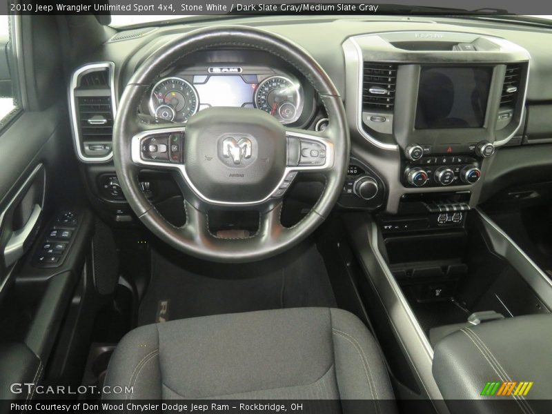 Stone White / Dark Slate Gray/Medium Slate Gray 2010 Jeep Wrangler Unlimited Sport 4x4