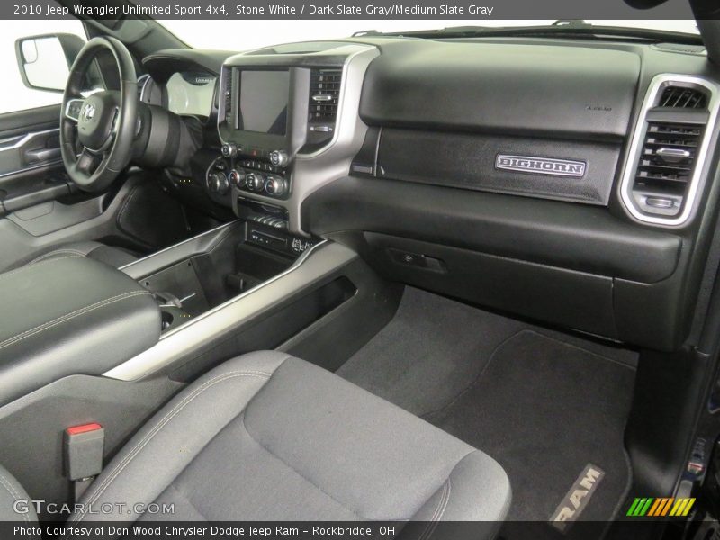 Stone White / Dark Slate Gray/Medium Slate Gray 2010 Jeep Wrangler Unlimited Sport 4x4