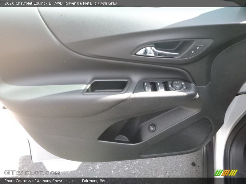 Silver Ice Metallic / Ash Gray 2020 Chevrolet Equinox LT AWD