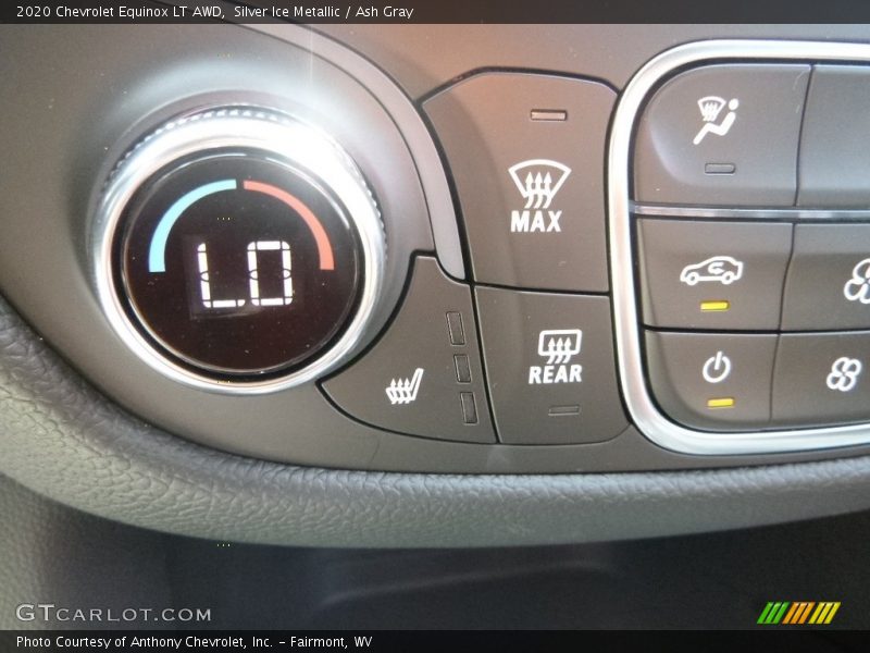 Controls of 2020 Equinox LT AWD