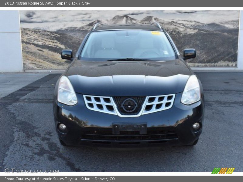 Super Black / Gray 2013 Nissan Rogue SL AWD
