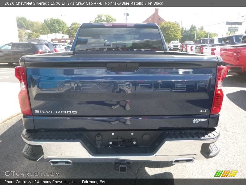 Northsky Blue Metallic / Jet Black 2020 Chevrolet Silverado 1500 LT Z71 Crew Cab 4x4