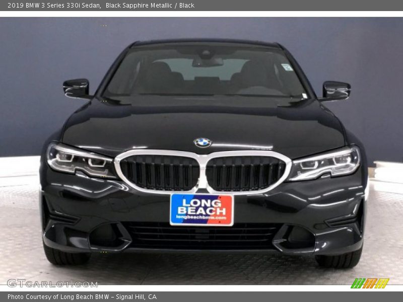 Black Sapphire Metallic / Black 2019 BMW 3 Series 330i Sedan