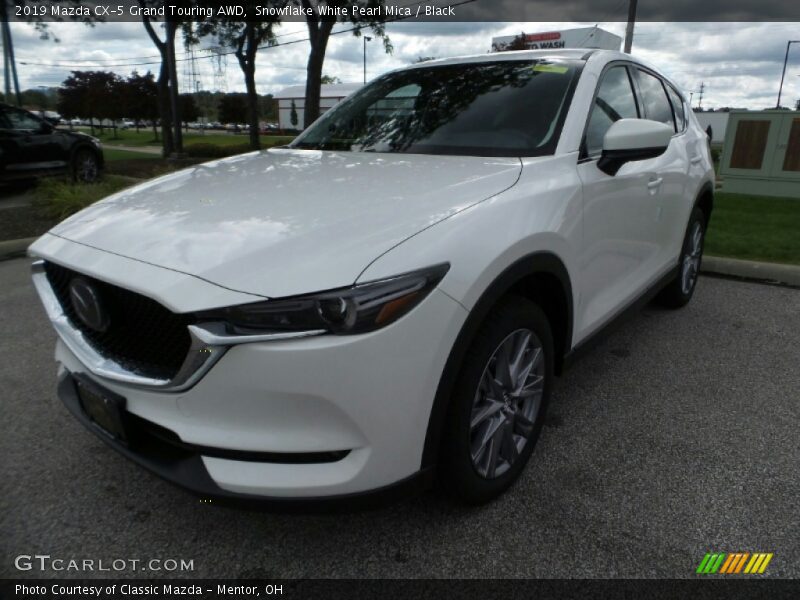 Snowflake White Pearl Mica / Black 2019 Mazda CX-5 Grand Touring AWD