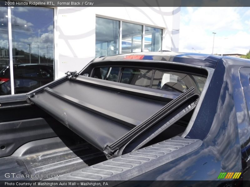 Formal Black / Gray 2008 Honda Ridgeline RTL