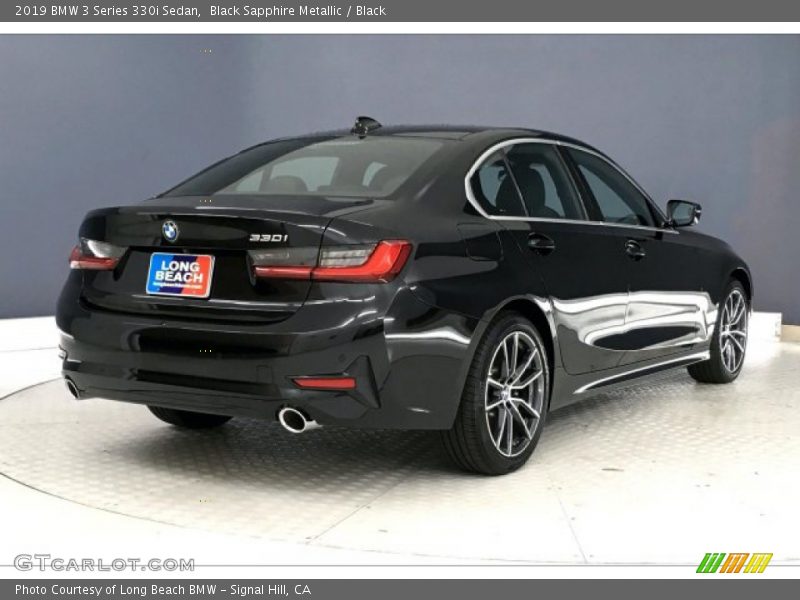 Black Sapphire Metallic / Black 2019 BMW 3 Series 330i Sedan