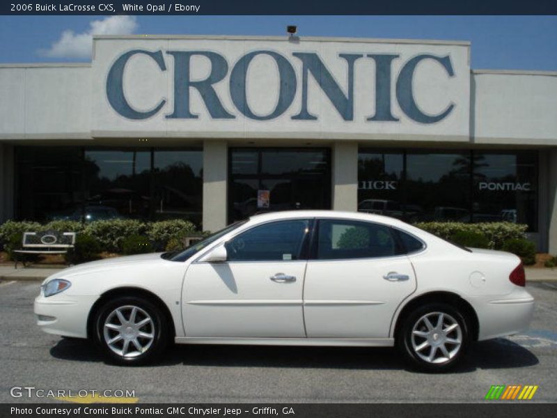 White Opal / Ebony 2006 Buick LaCrosse CXS