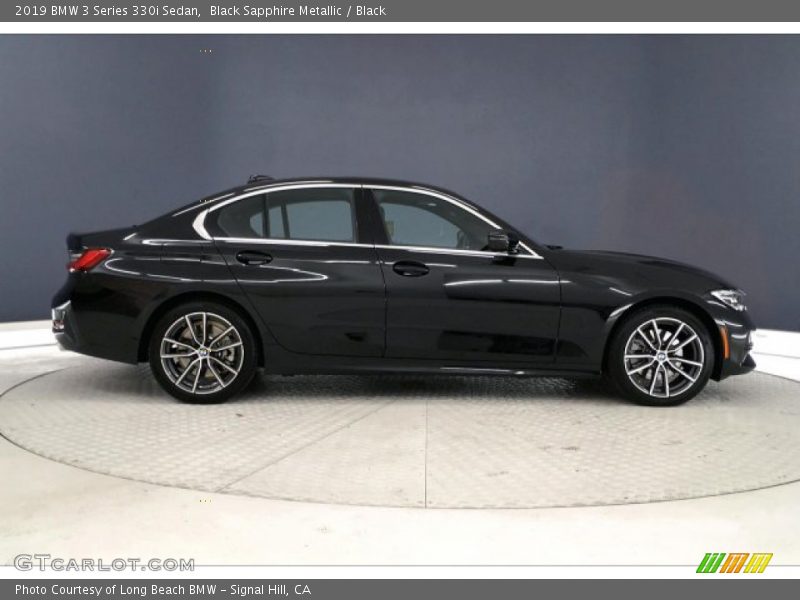 Black Sapphire Metallic / Black 2019 BMW 3 Series 330i Sedan