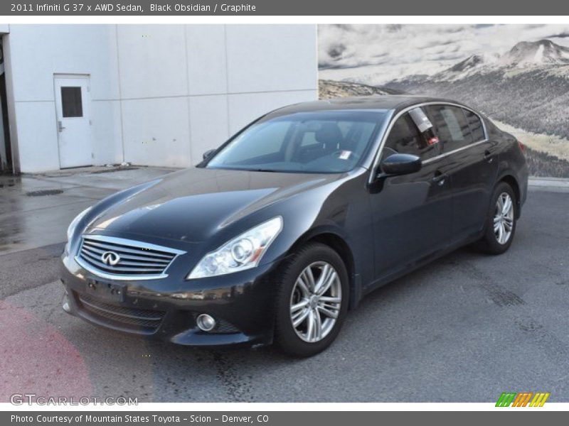 Black Obsidian / Graphite 2011 Infiniti G 37 x AWD Sedan