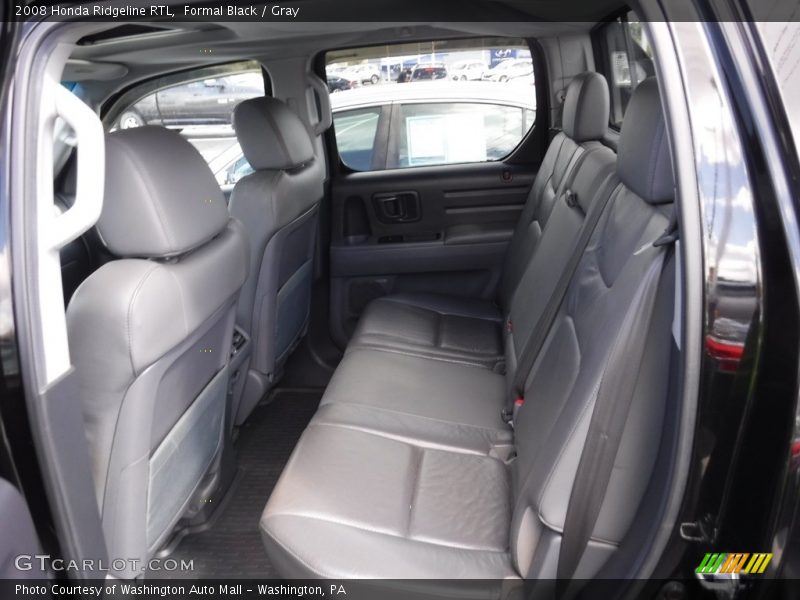 Formal Black / Gray 2008 Honda Ridgeline RTL