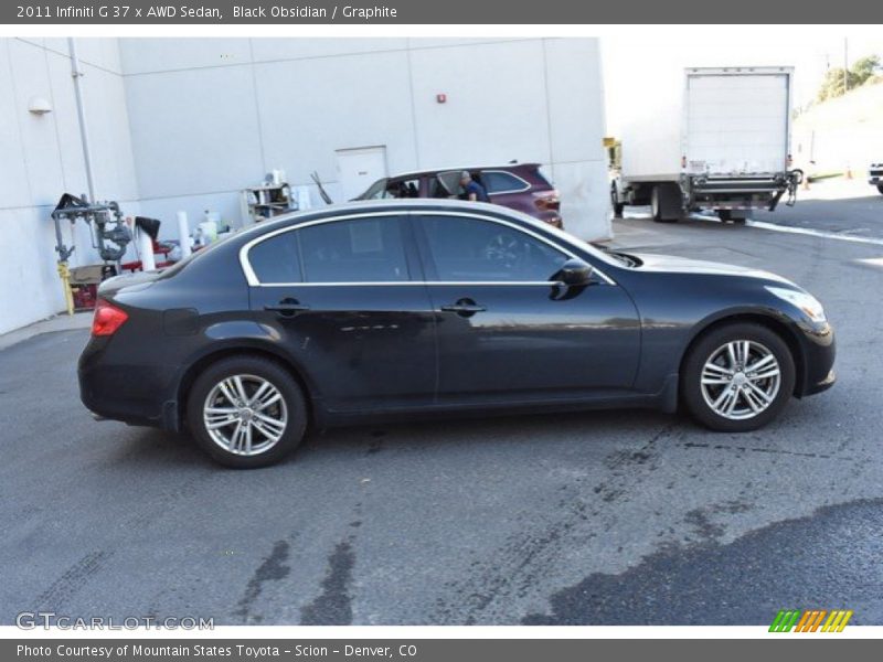 Black Obsidian / Graphite 2011 Infiniti G 37 x AWD Sedan