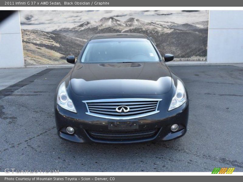 Black Obsidian / Graphite 2011 Infiniti G 37 x AWD Sedan