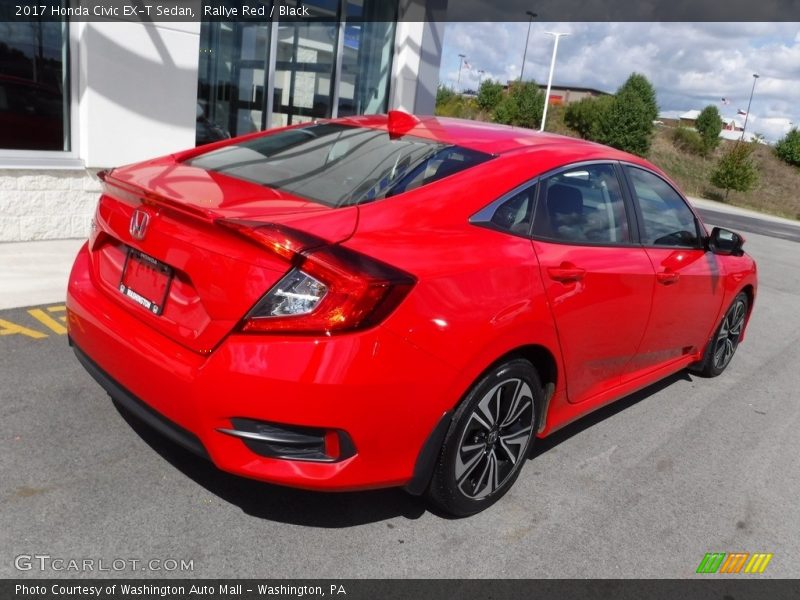 Rallye Red / Black 2017 Honda Civic EX-T Sedan