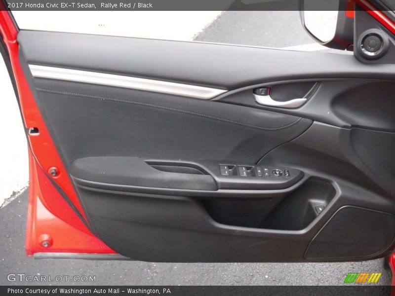 Rallye Red / Black 2017 Honda Civic EX-T Sedan