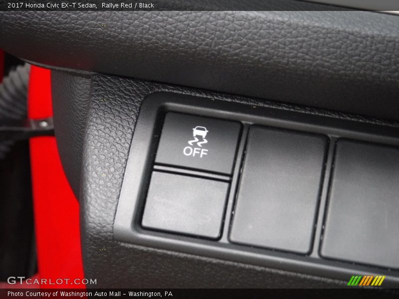 Rallye Red / Black 2017 Honda Civic EX-T Sedan