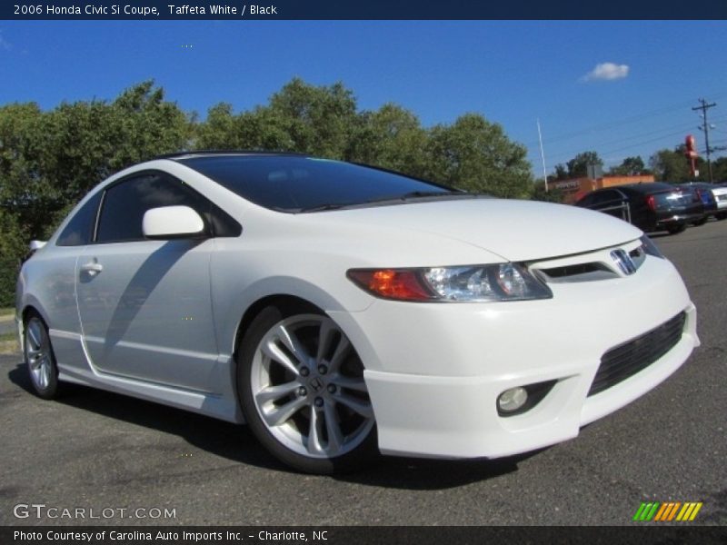 Taffeta White / Black 2006 Honda Civic Si Coupe