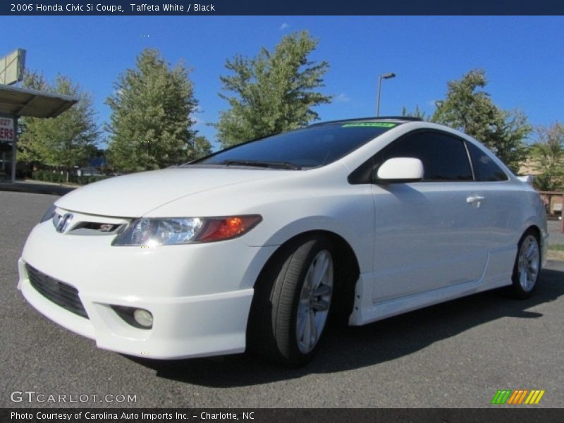 Taffeta White / Black 2006 Honda Civic Si Coupe