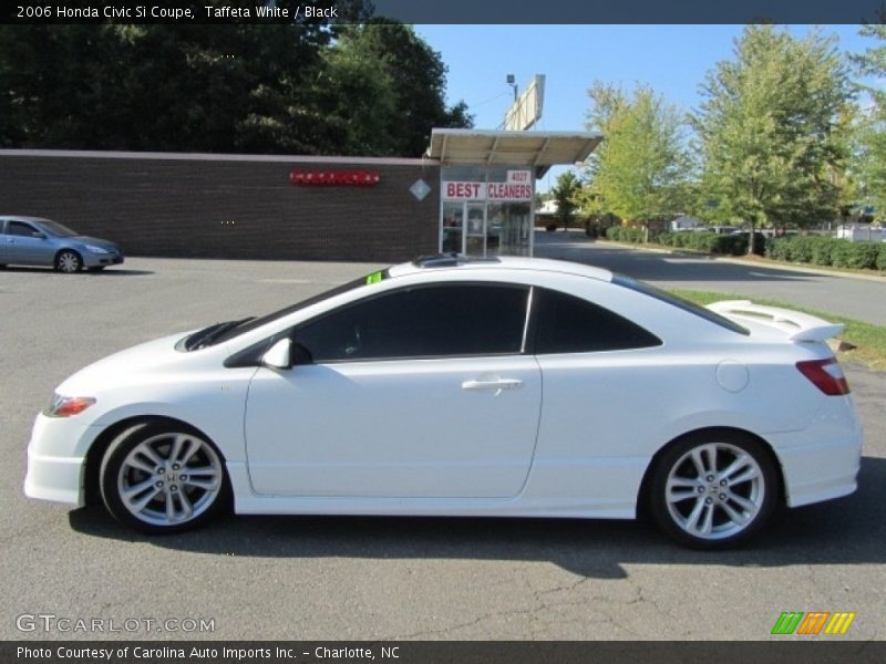 Taffeta White / Black 2006 Honda Civic Si Coupe