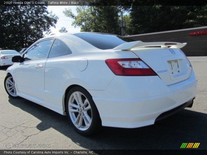 Taffeta White / Black 2006 Honda Civic Si Coupe