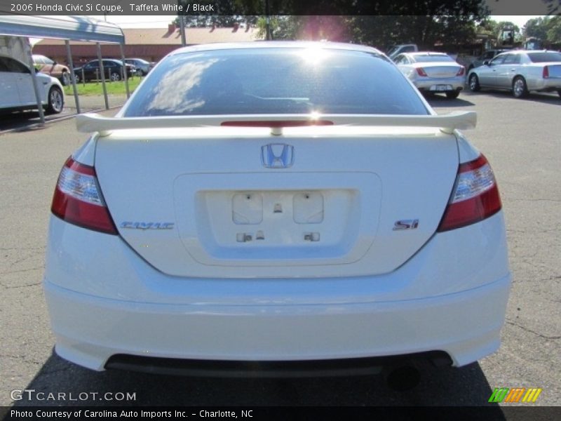 Taffeta White / Black 2006 Honda Civic Si Coupe
