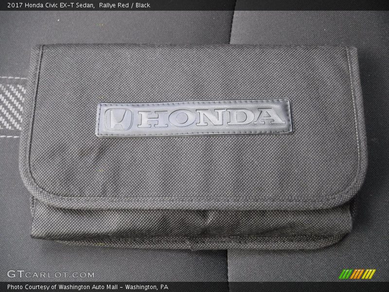 Rallye Red / Black 2017 Honda Civic EX-T Sedan