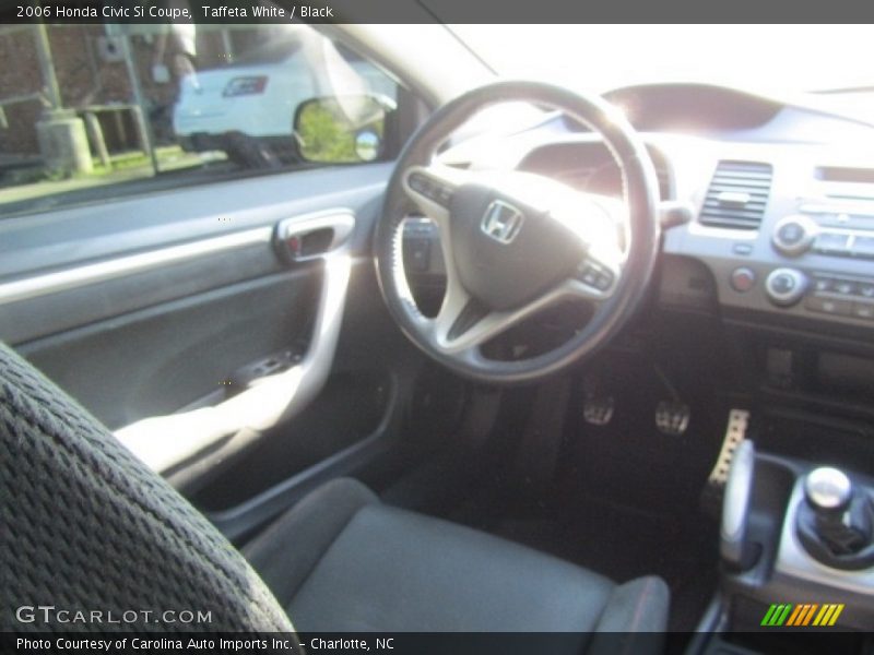 Taffeta White / Black 2006 Honda Civic Si Coupe