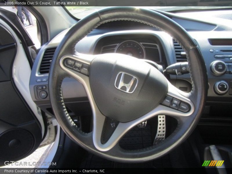 Taffeta White / Black 2006 Honda Civic Si Coupe