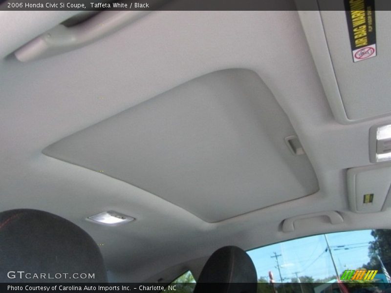 Taffeta White / Black 2006 Honda Civic Si Coupe