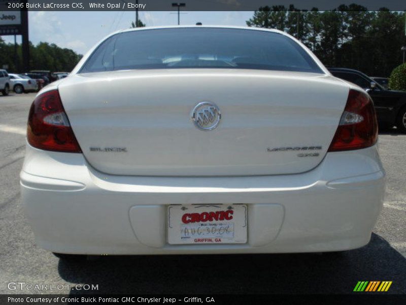 White Opal / Ebony 2006 Buick LaCrosse CXS