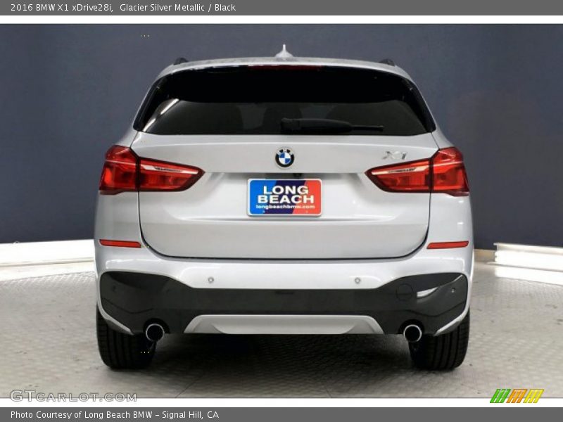 Glacier Silver Metallic / Black 2016 BMW X1 xDrive28i