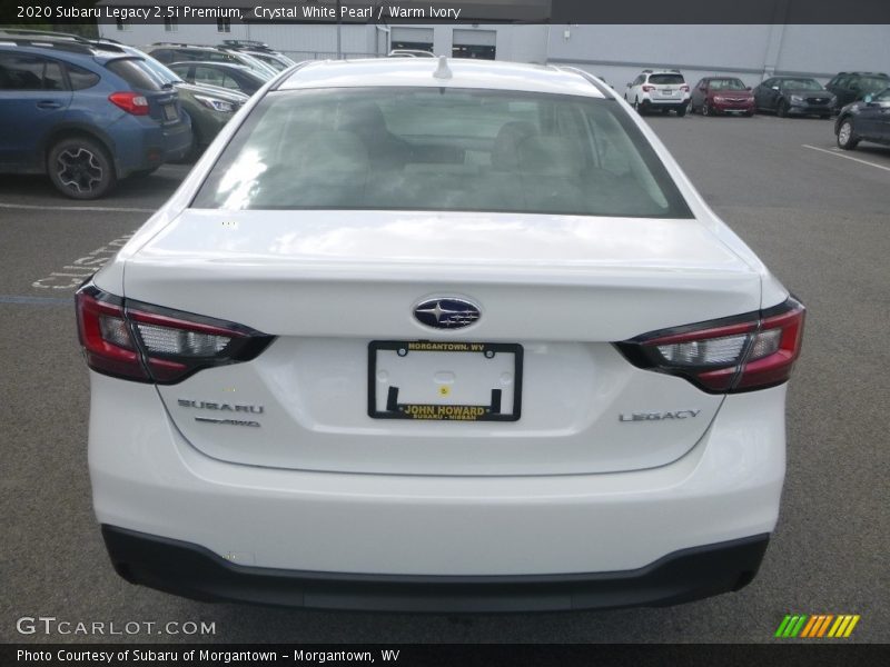 Crystal White Pearl / Warm Ivory 2020 Subaru Legacy 2.5i Premium