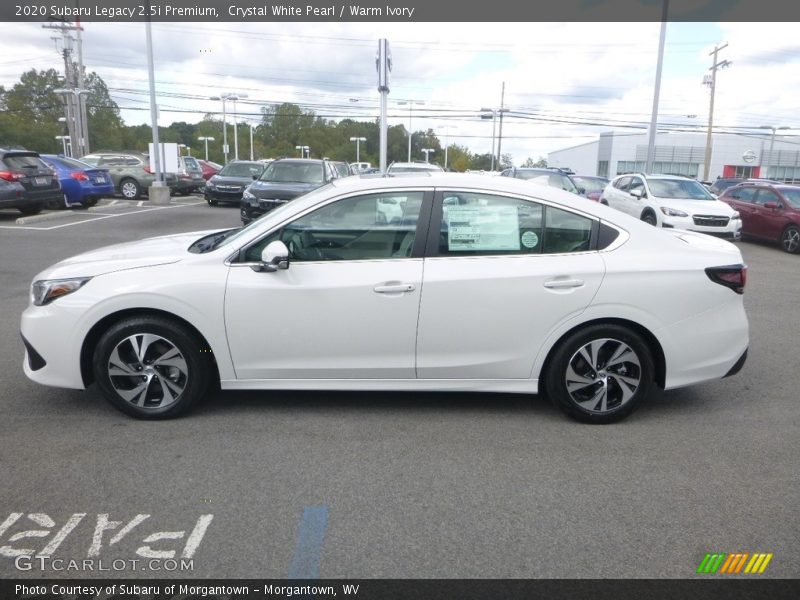 Crystal White Pearl / Warm Ivory 2020 Subaru Legacy 2.5i Premium