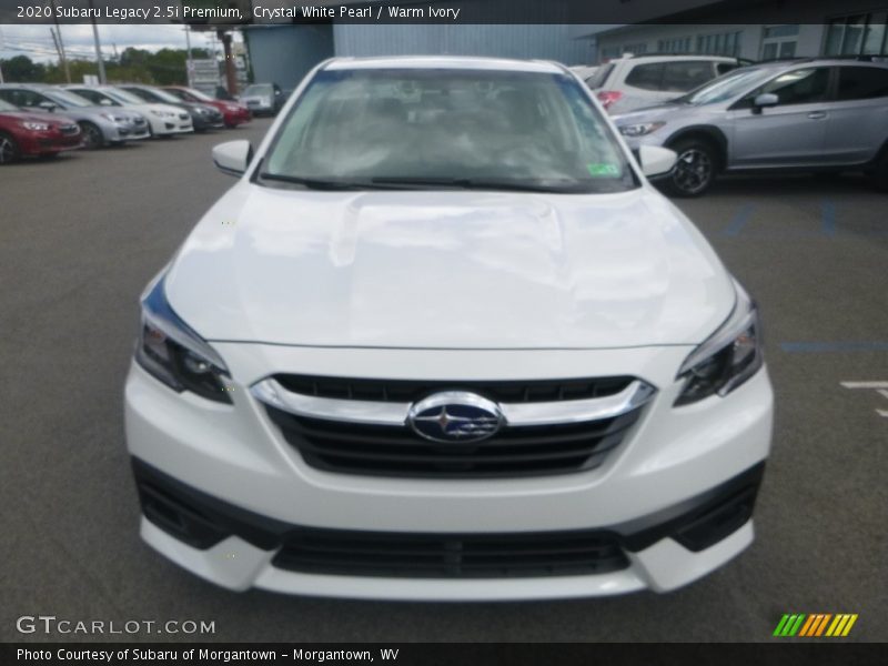 Crystal White Pearl / Warm Ivory 2020 Subaru Legacy 2.5i Premium