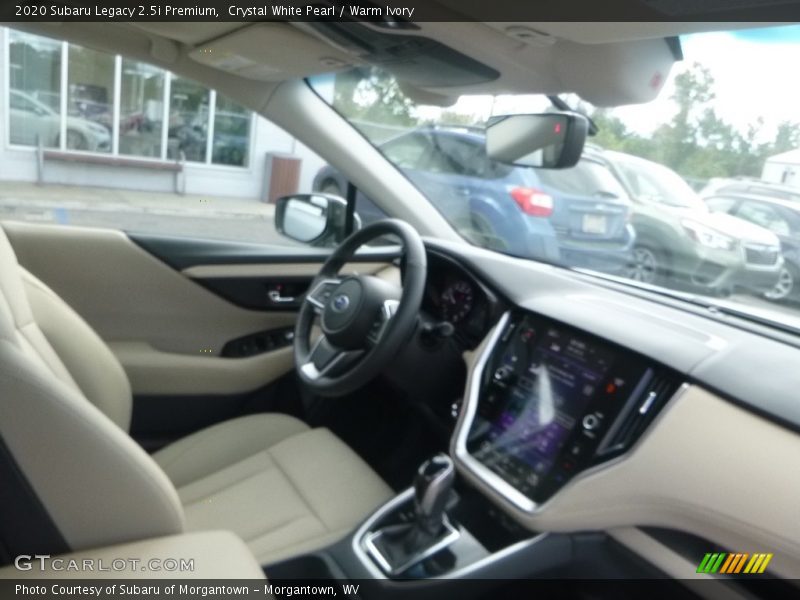 Crystal White Pearl / Warm Ivory 2020 Subaru Legacy 2.5i Premium